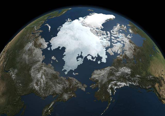 从南极上空看地球图片图片