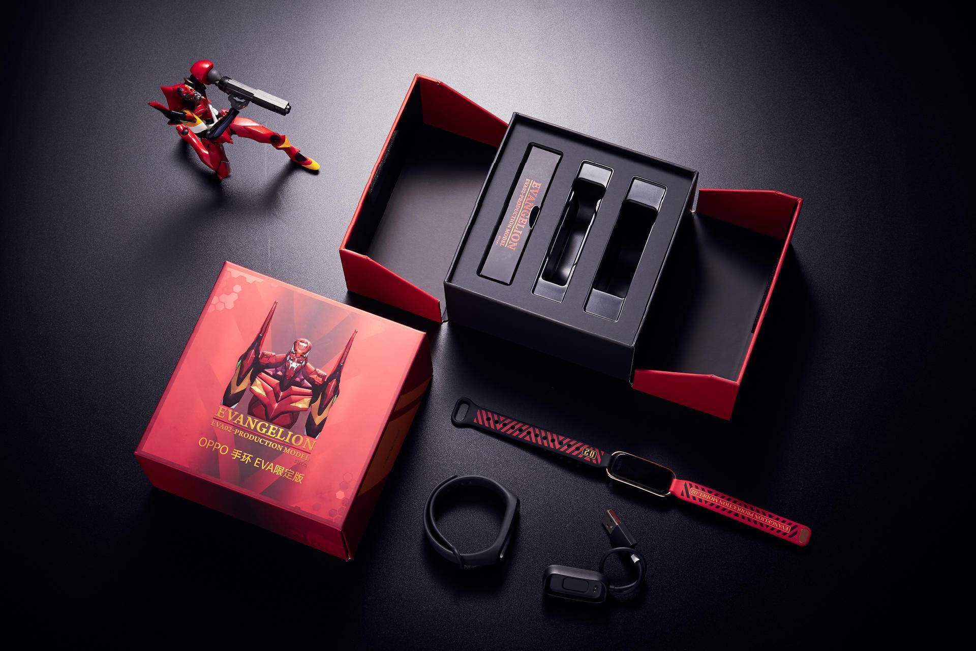 教科书级别的定制产品,oppo手环eva限定版图赏