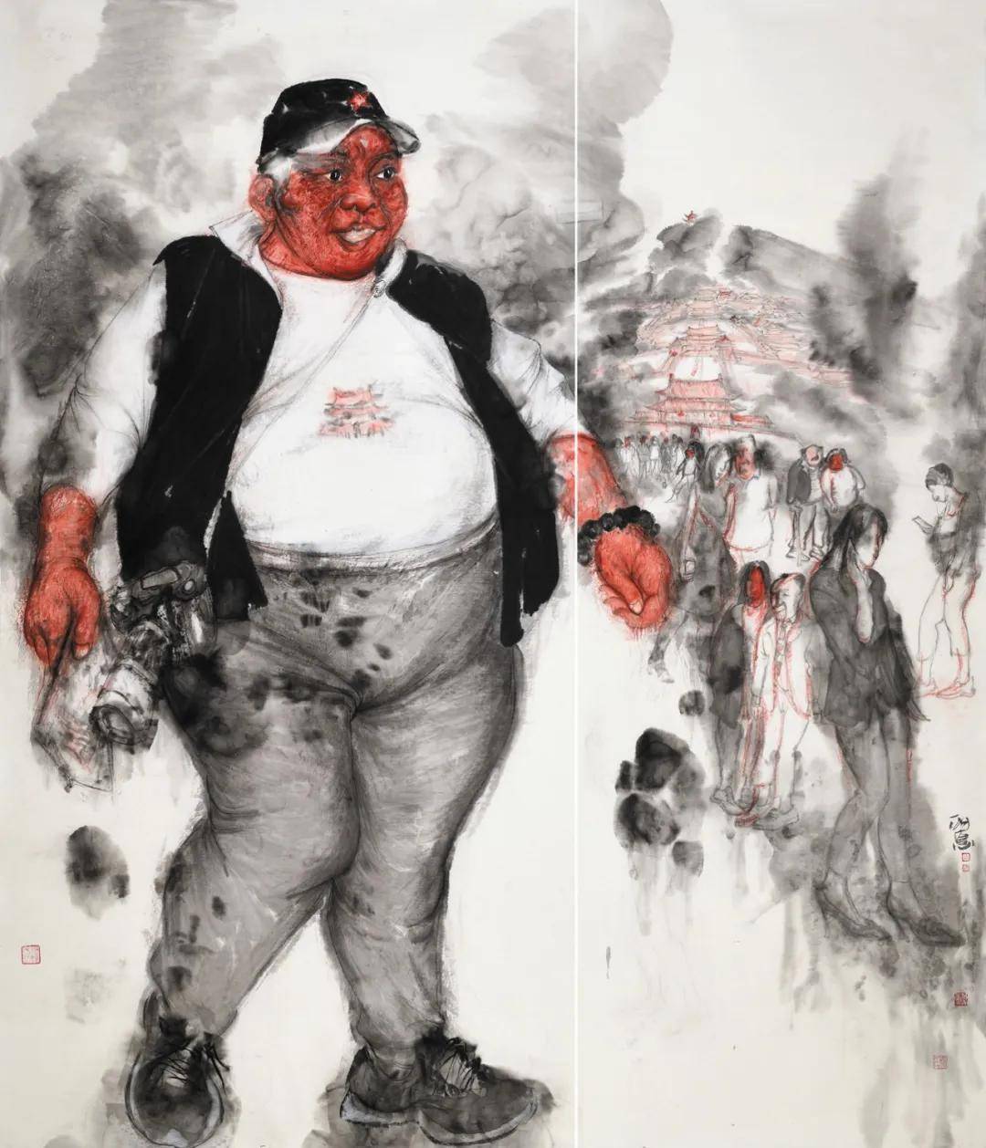 【画廊推荐】画家秦嗣德:水墨人物画的当代意义