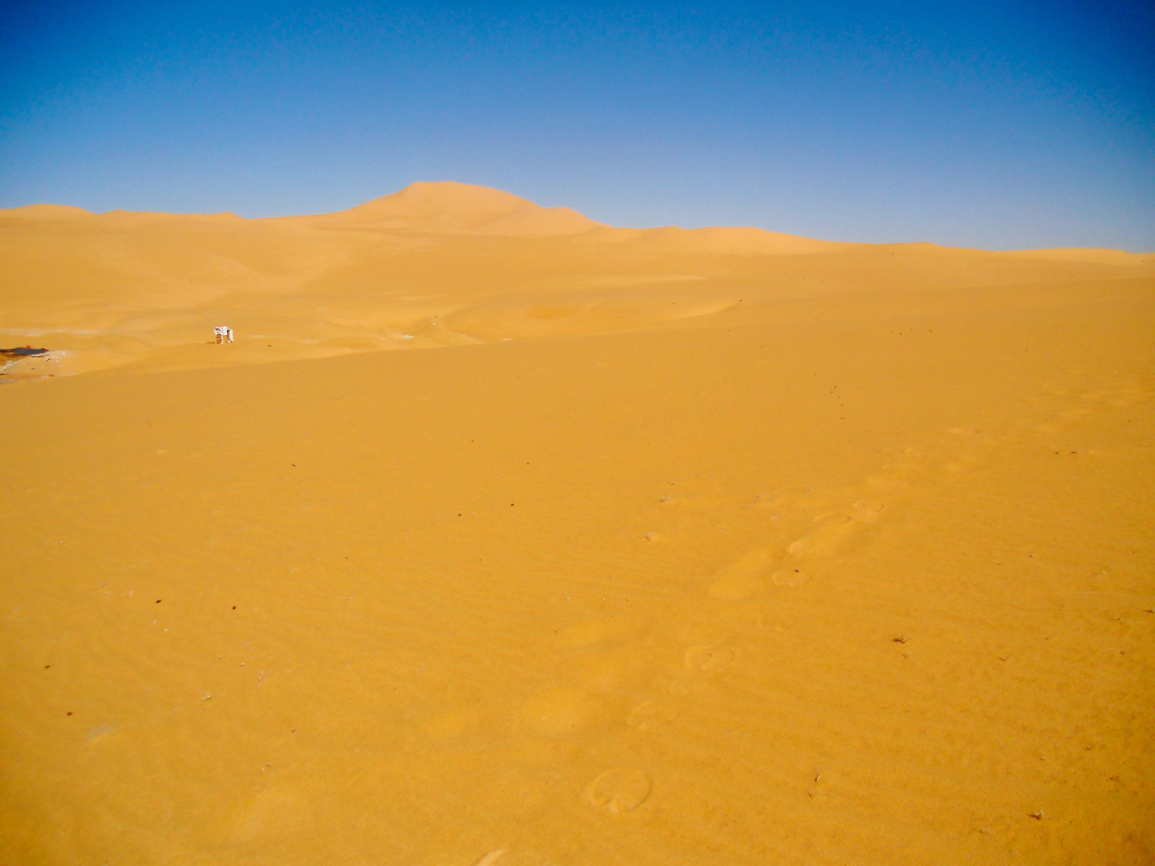 北非阿尔及利亚撒哈拉沙漠风光