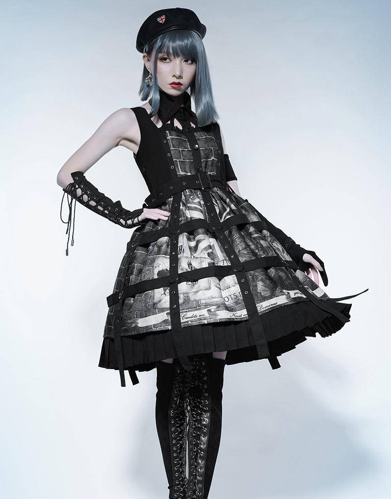 原创最近火了一种洛丽塔叫鸟笼裙显瘦又百搭个性十足