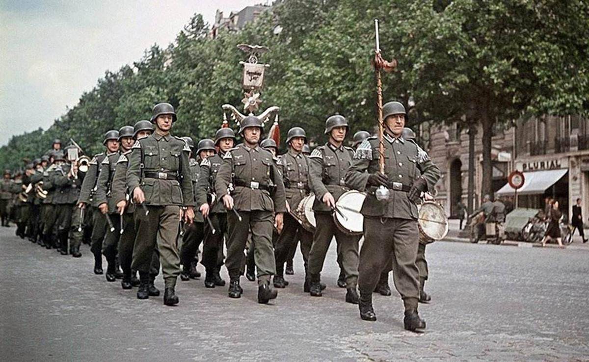 二战法国德国照片图片
