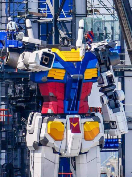 原创高达中国计划自由高达即将落户上海1803米一比一还原惊喜不