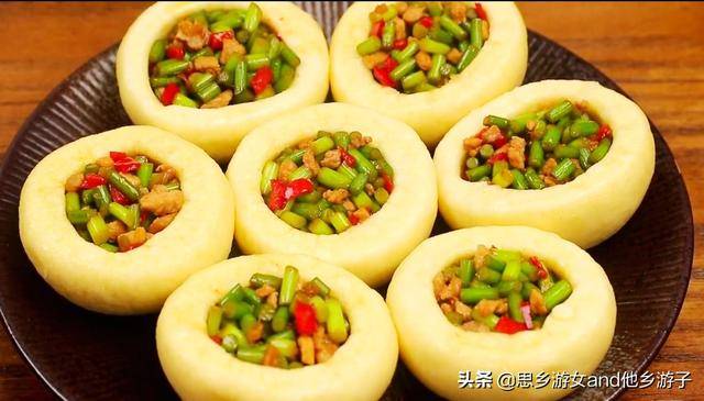 完美窝窝头,粗细搭配,主食菜肉全都有,百吃不厌的美味