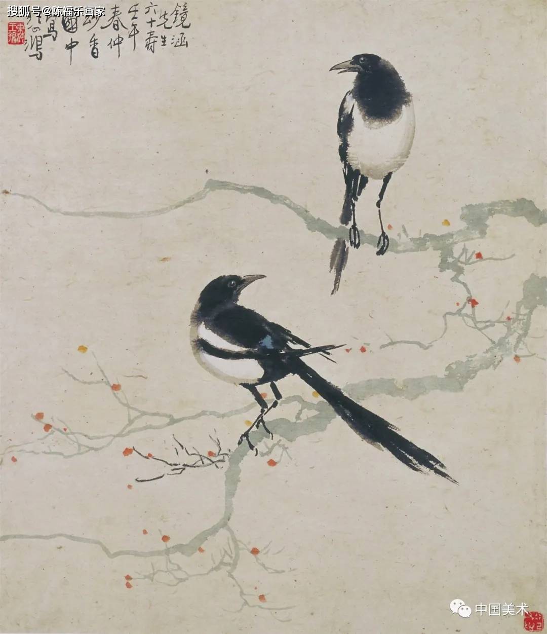 徐悲鸿画禽鸟(高清80幅)