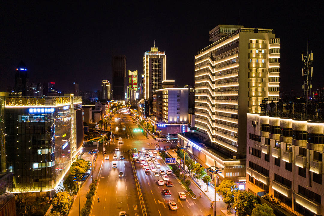 月夜袭人 一睹合肥的万千夜色