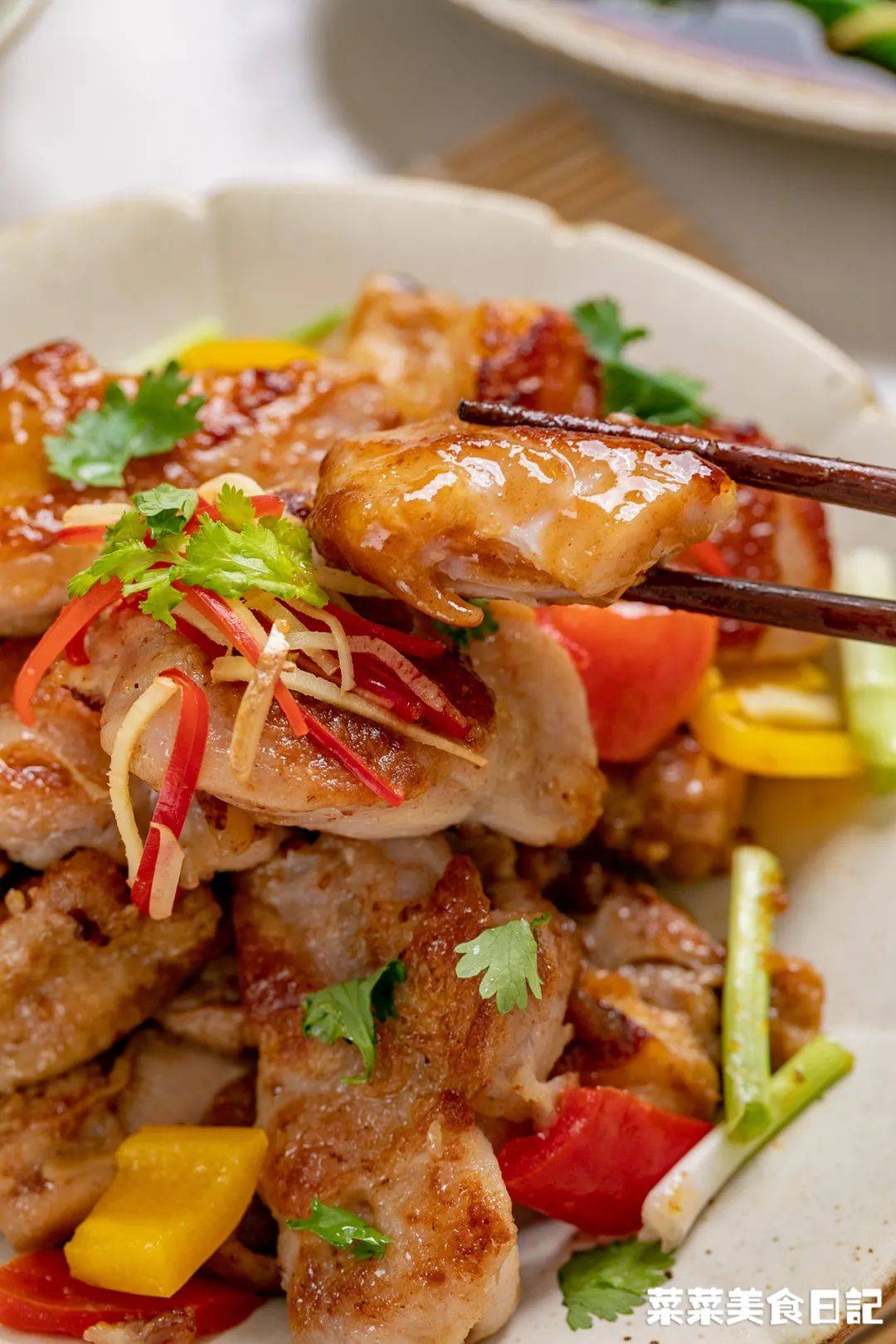 沙茶鸡     食材