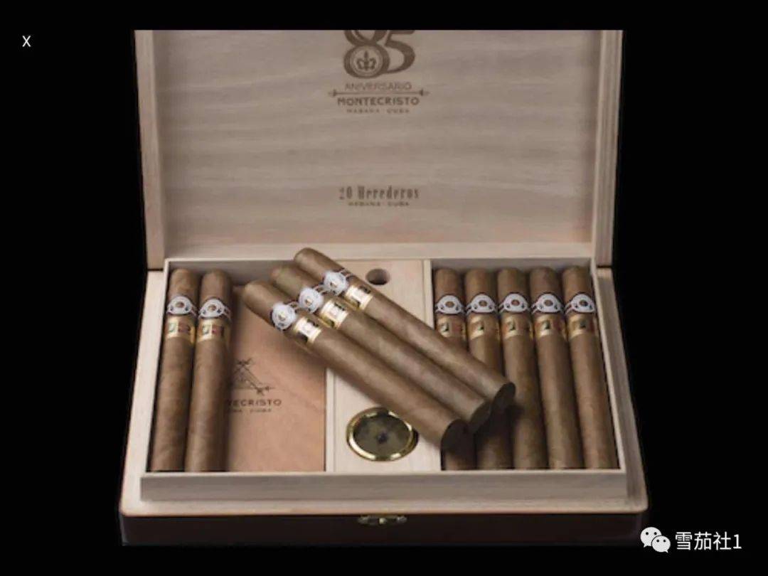 蒙特三号85周年纪念版雪茄出炉限定西班牙发行2千盒