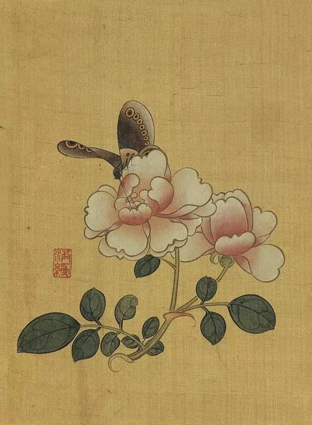 陈洪绶四十岁工笔精品《花鸟草虫册》