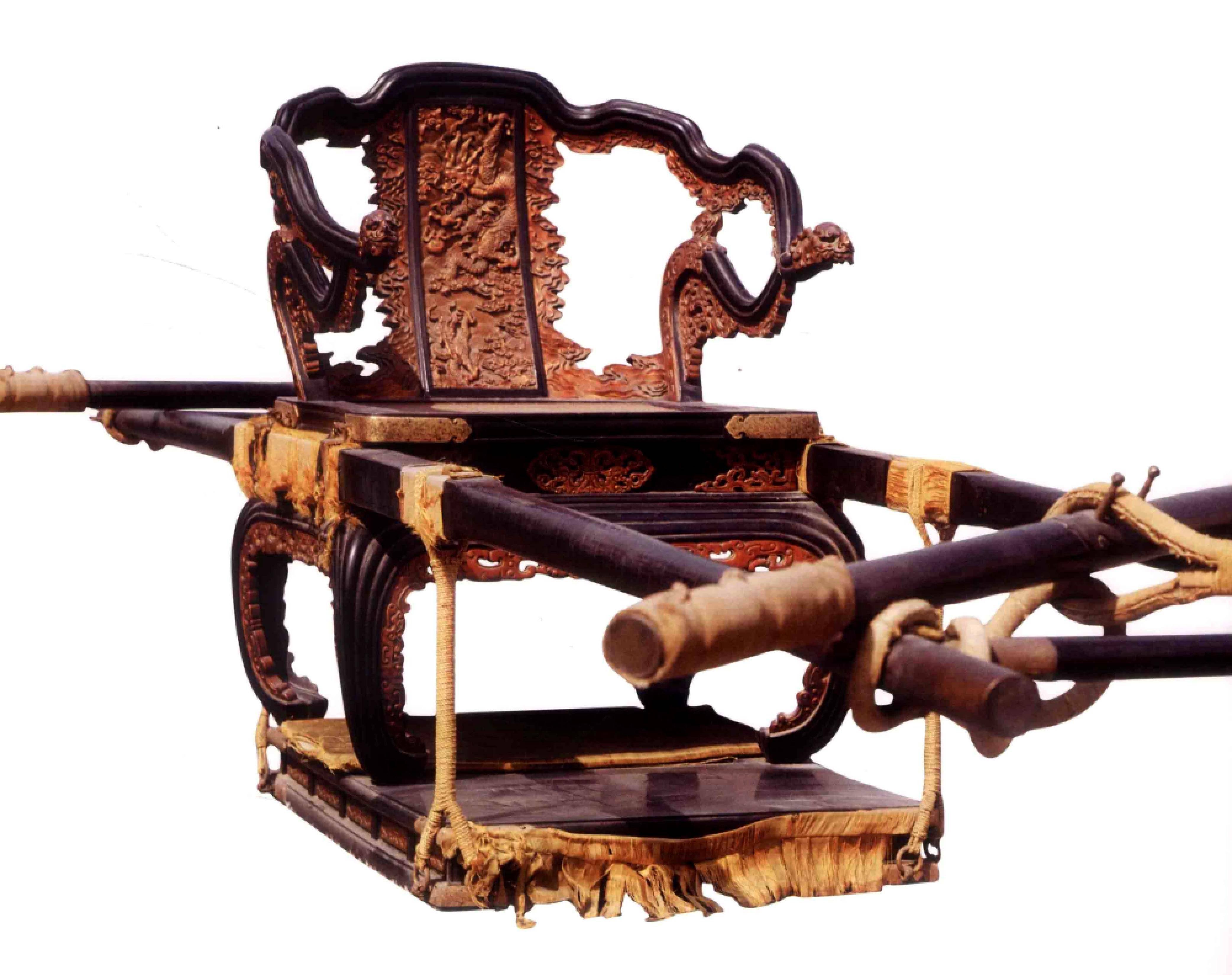 原创故宫彩绘家具古代的胡床宋代的太师椅清朝皇帝的交椅