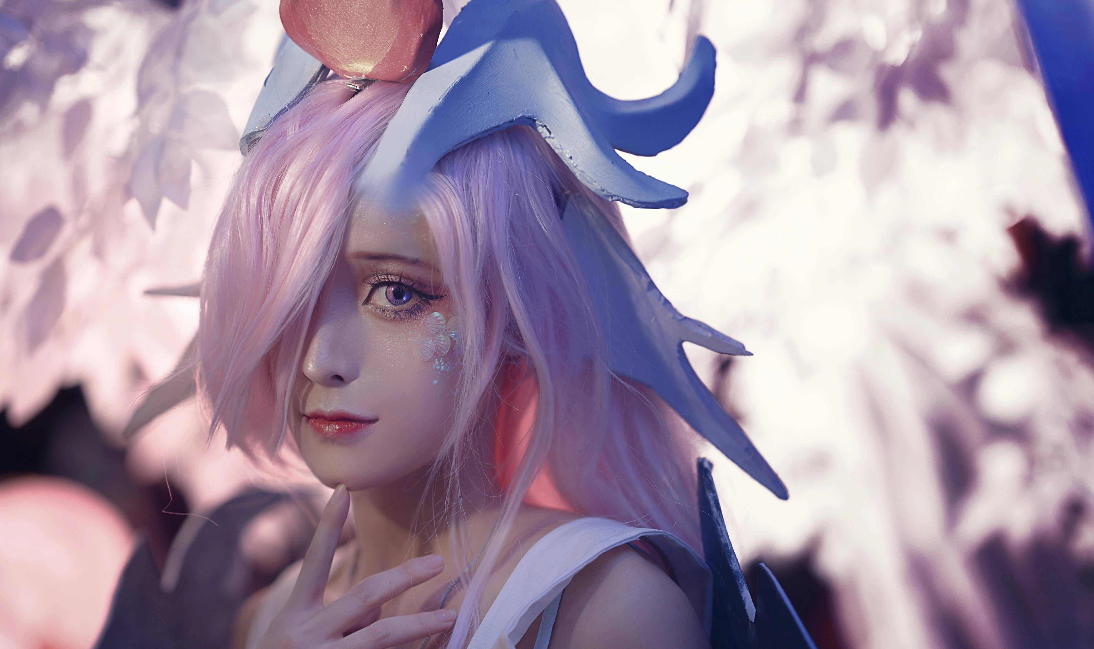 cosplay:《神都夜行录》雨师@奶狮不咬人