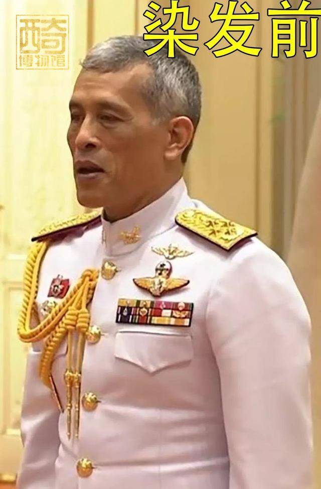 回应虚弱质疑!68岁泰王玛哈染黑发,与小26岁王后同行状态似小伙