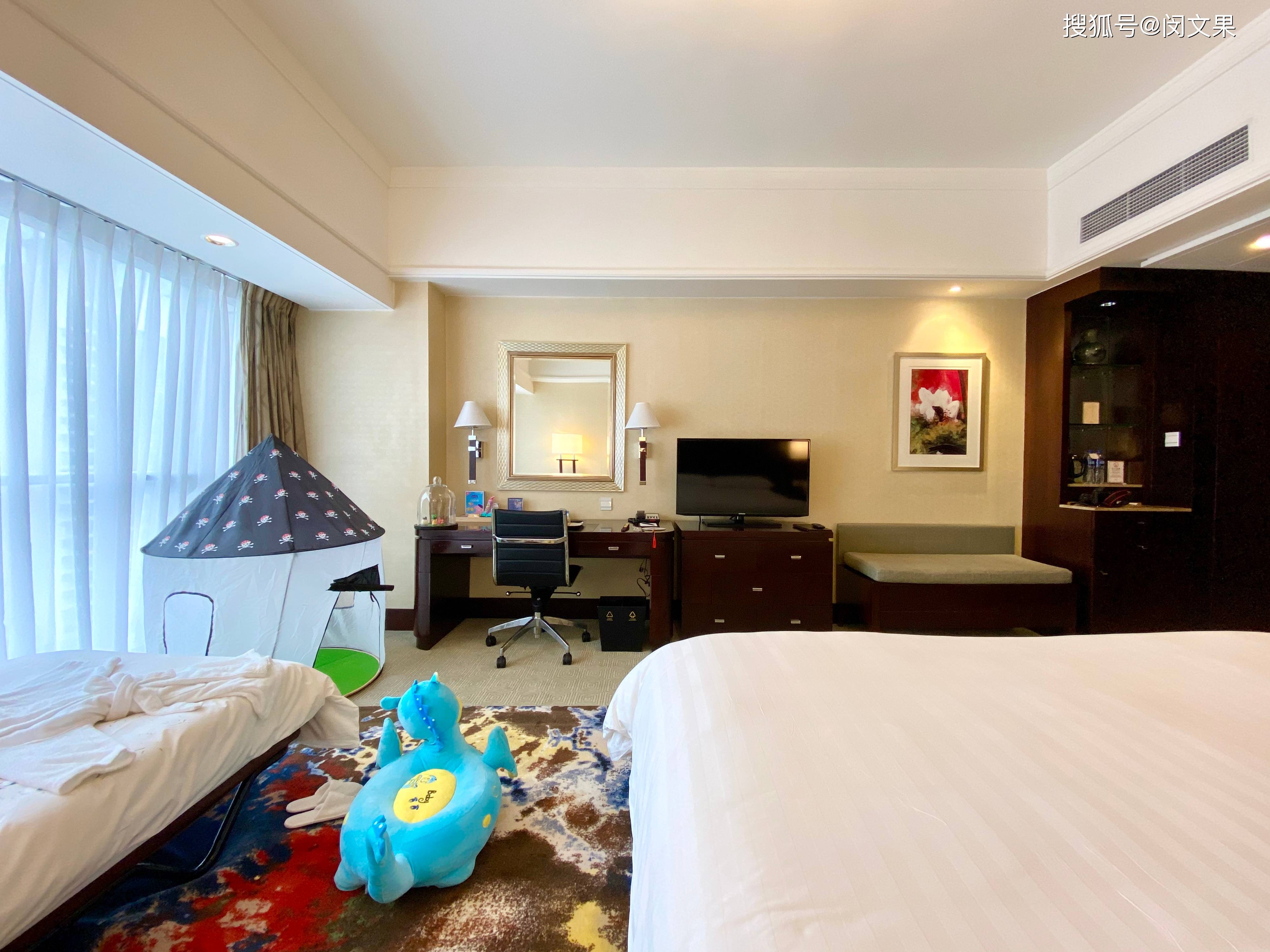 西安香格里拉大酒店-亲子房|摄影 by 闵文果