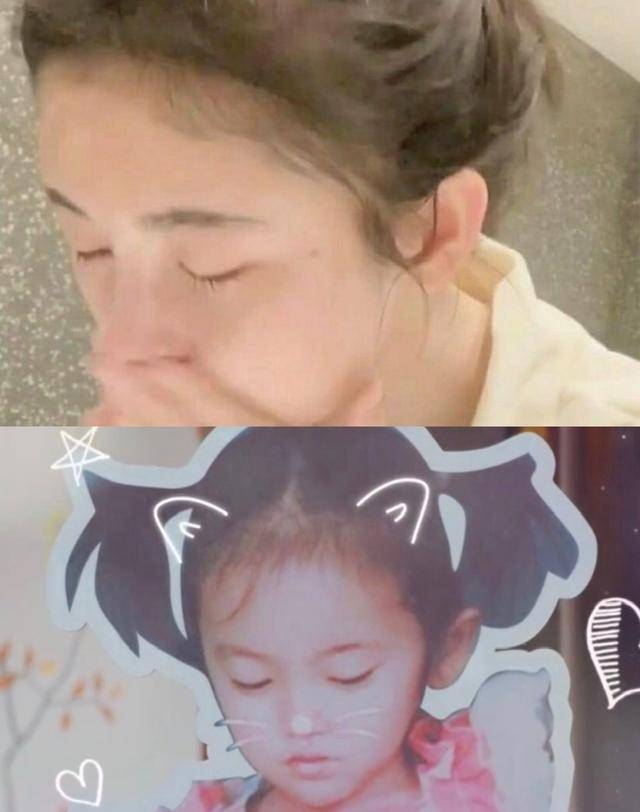 小时候前面的头发就是比较短,发际线不是很高.