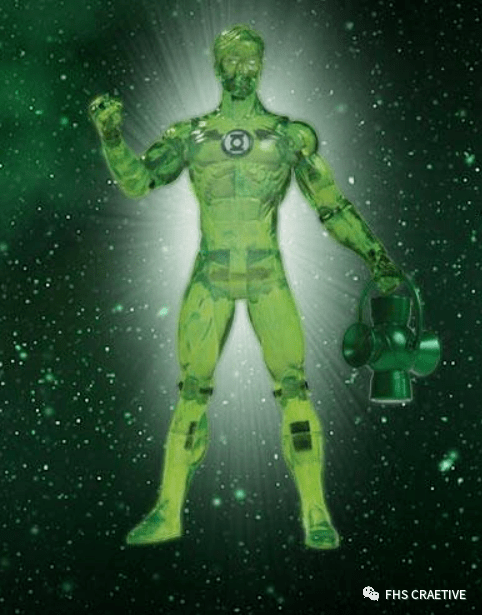 dc direct综合可动人偶 绿灯侠 黑暗之夜系列 绿灯侠 哈尔乔丹(sdcc