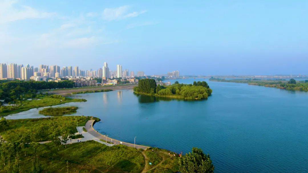 襄阳市月亮湾公园图片