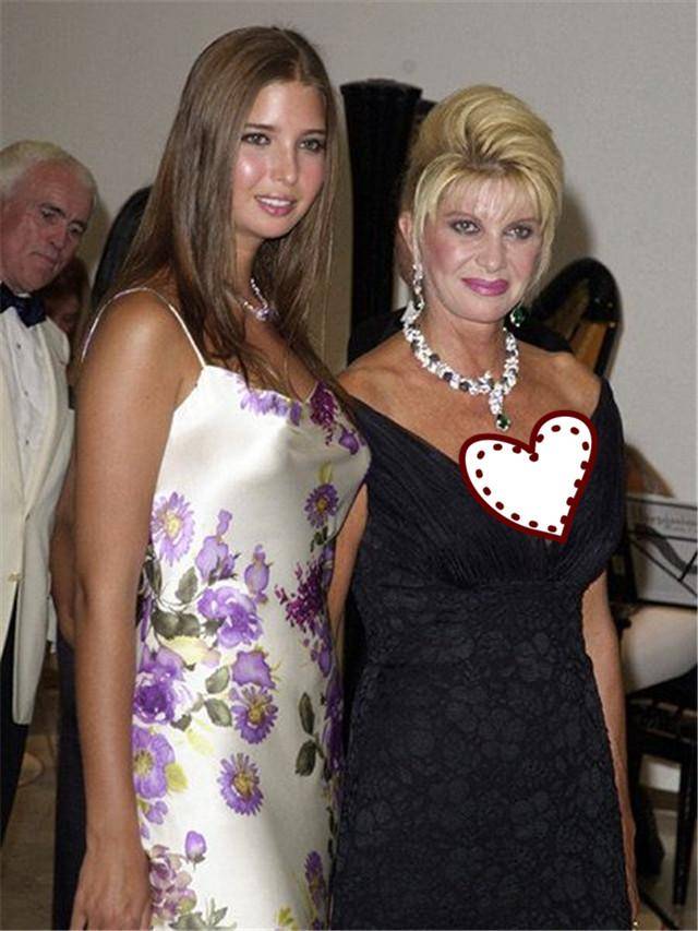 伊万卡在大学也抽烟,22岁时装走秀,从小就是个小美人