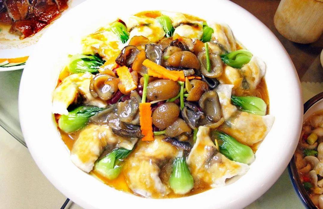 蝴蝶鱼饺绘海参