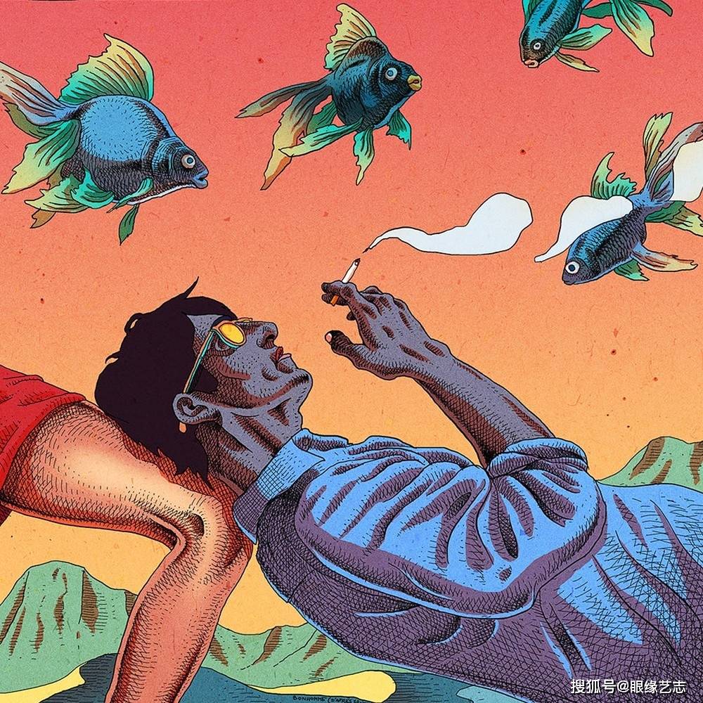 原创顶级插画师系列:看见《哈瓦那之梦》,听见《虚幻的爵士之城》