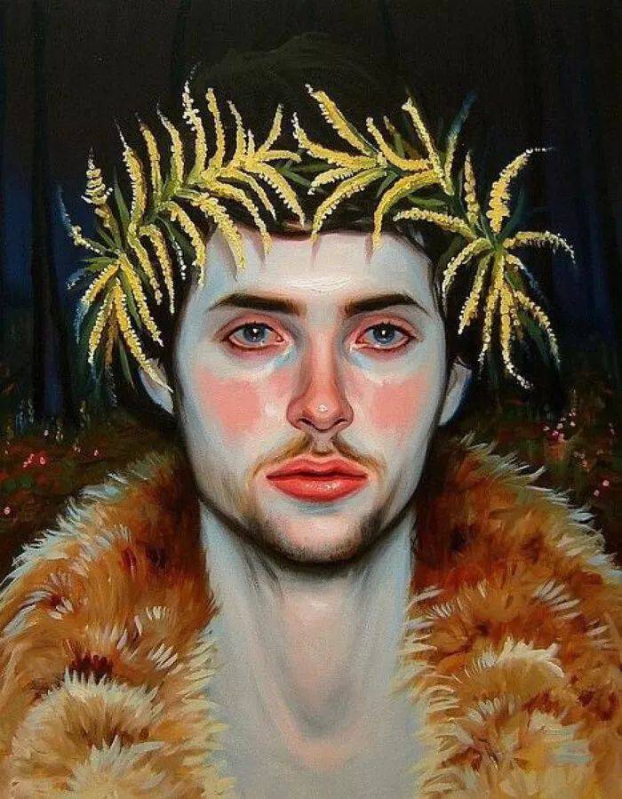 喜欢上蒜头鼻|加拿大女画家kris knight油画作品