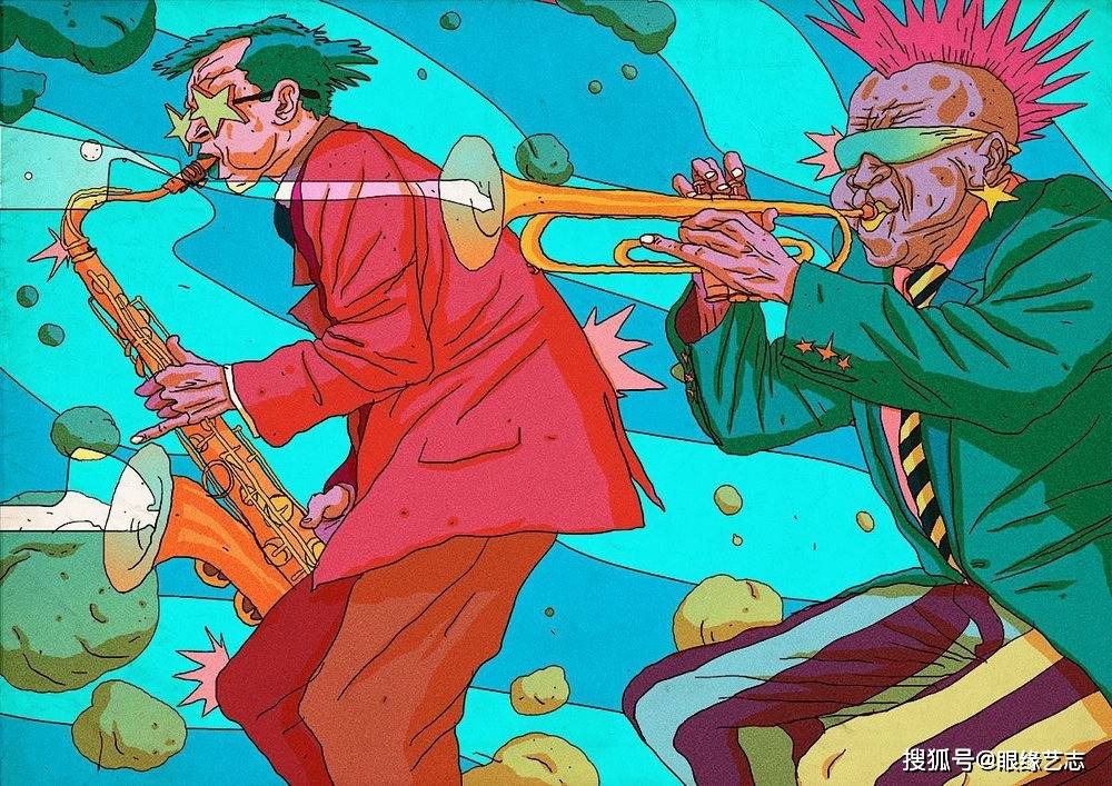 原创顶级插画师系列:看见《哈瓦那之梦》,听见《虚幻的爵士之城》