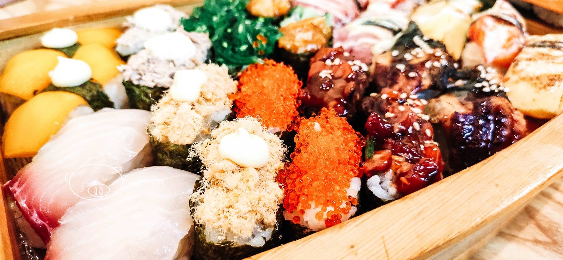 佛山探店|价格平民化,最便宜的军舰寿司才1元一件