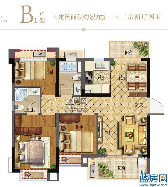 远洋山水新品来了_户型