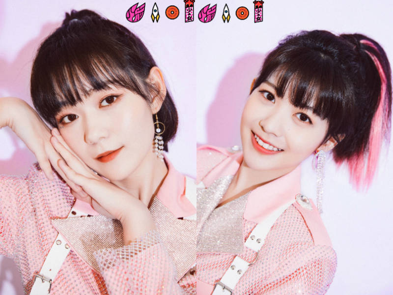 原创火箭少女101最后一次合体全员粉色着装两首竞演歌曲很有意义