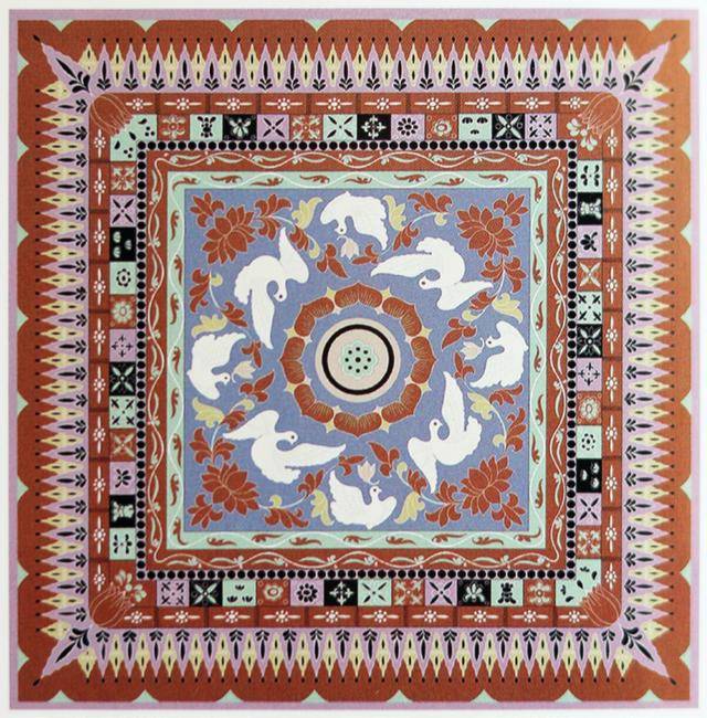 每幅敦煌壁画里都藏着一套绝美色卡