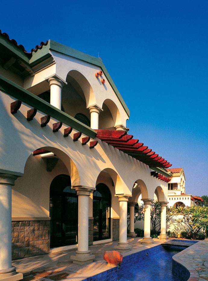 清新自然的地中海建筑风格你爱了吗