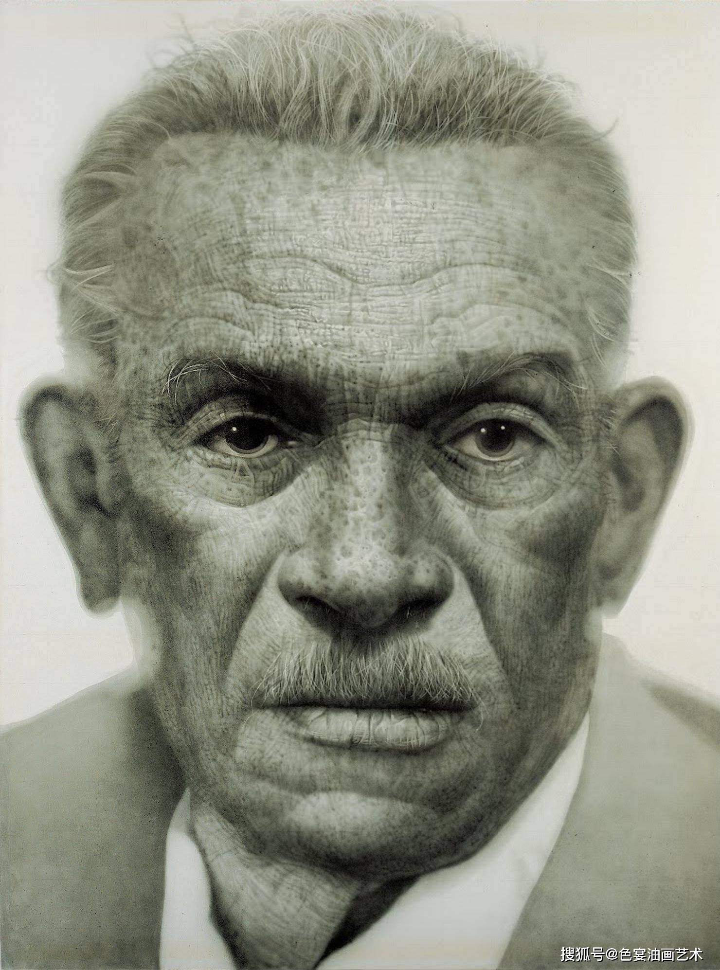 超写实素描作品欣赏