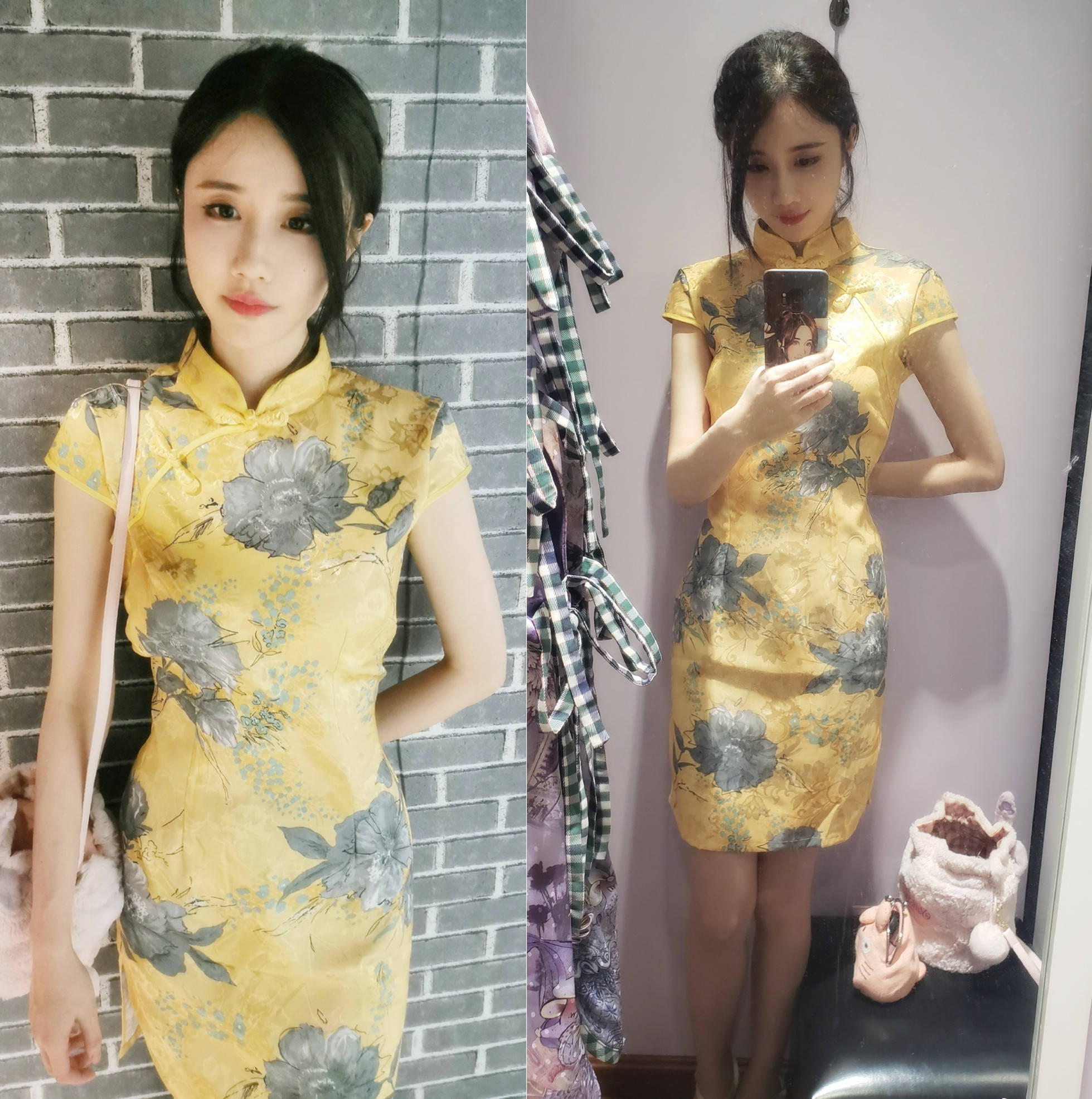 原创被虎牙封禁停播后,轩子巨2兔再秀旗袍照,尽显"贵妇"气质