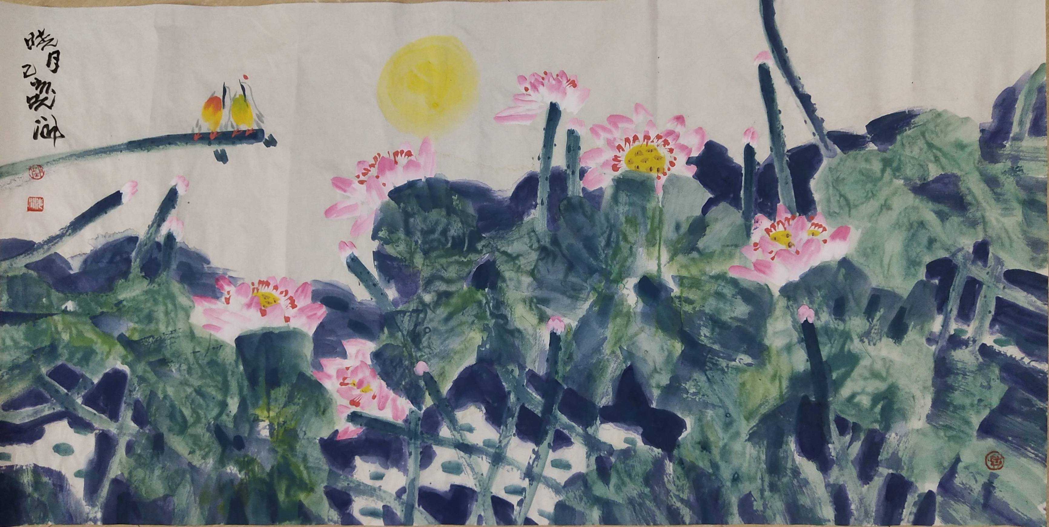 庚子夏月著名画家赵先闻艺术作品欣赏