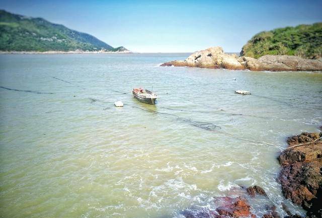 原创海岛浙江象山小众海岛山地森林海湾沙滩人少景美