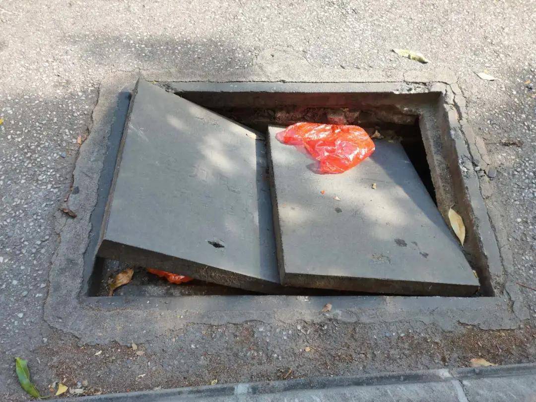 兴云西路井盖已修好