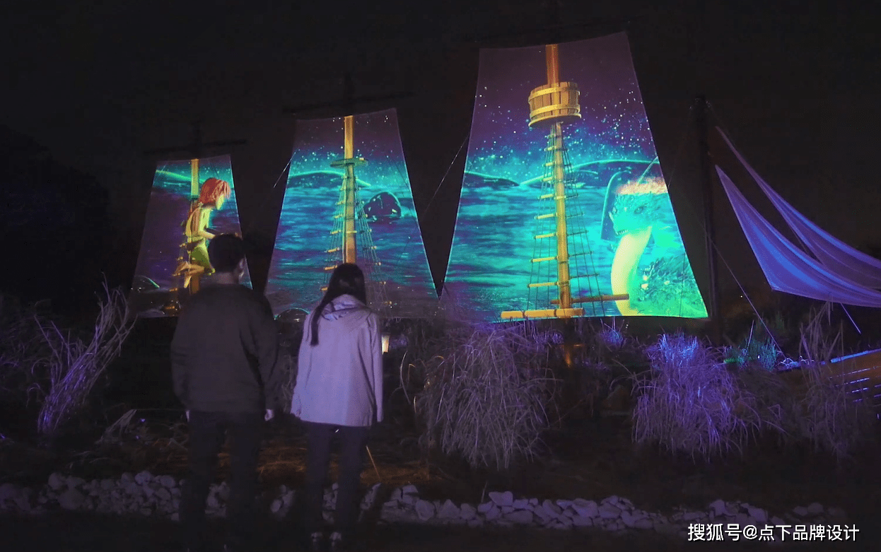 moment factory迷人的夜行体验