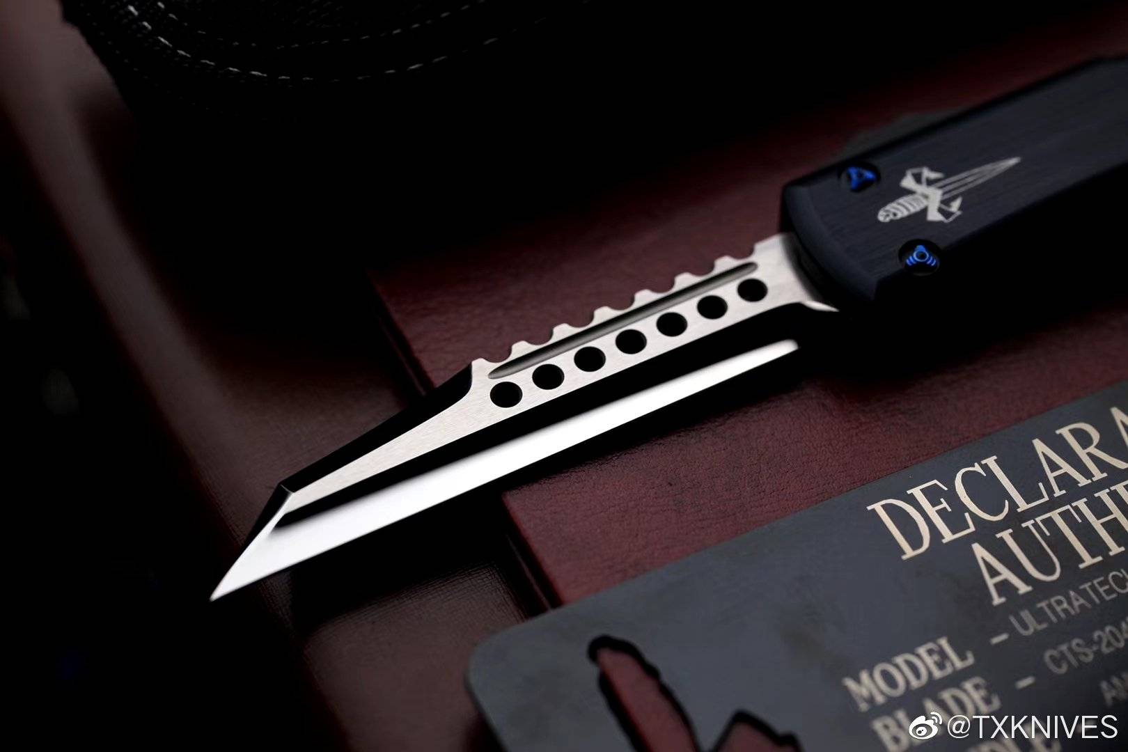 名品欣赏微技术大剑标ut地狱犬镜面