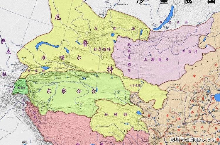 蒙古帝国君王谱准噶尔汗国二巴图尔珲台吉