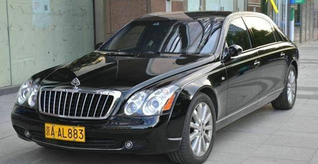 挂黄牌的迈巴赫你见过吗?