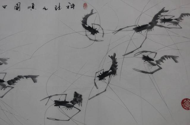 他是齐白石再传弟子,得以拜在齐白石大师关门弟子刘金才门下精研齐派