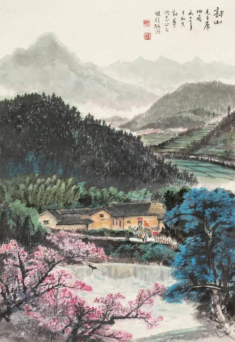 风餐露宿倍尝艰辛他用画笔再现长征路