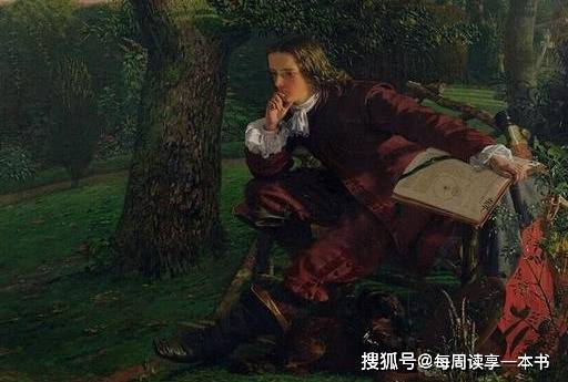 牛顿在树下思考