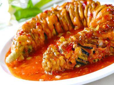 原创大厨教你鱼香茄龙的正宗做法造型美观开胃下饭
