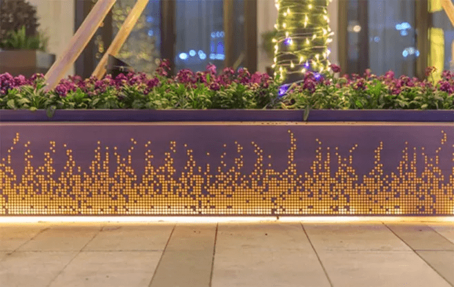 镂空板冲孔板与设计的结合繁星点点现代气息浓厚