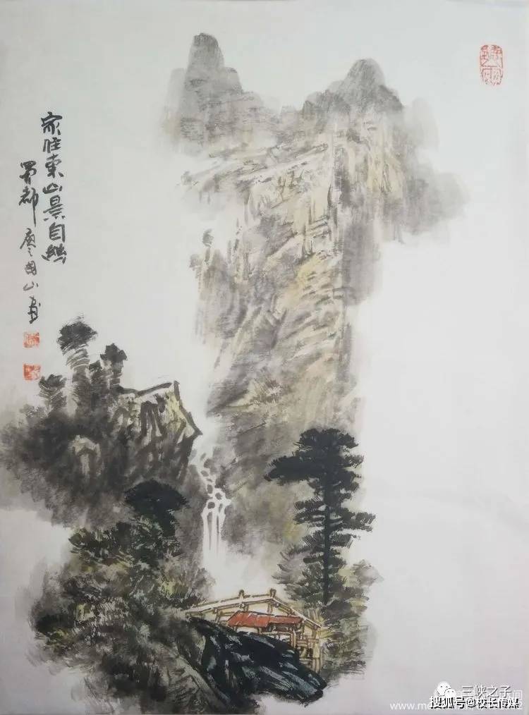 山人自有妙笔记国画家廖国山