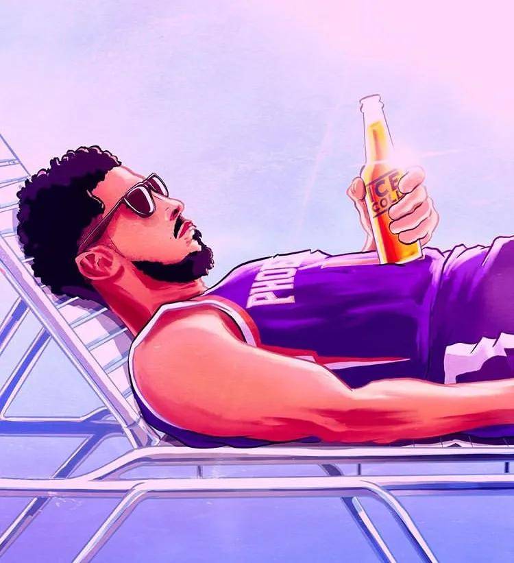 追梦被nba罚款5万美金!因为他对布克说了这番话,被认为违规招募