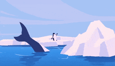 联合国年度动画片,人类不经意间就会自我毁灭,结尾发人深省_鲸鱼