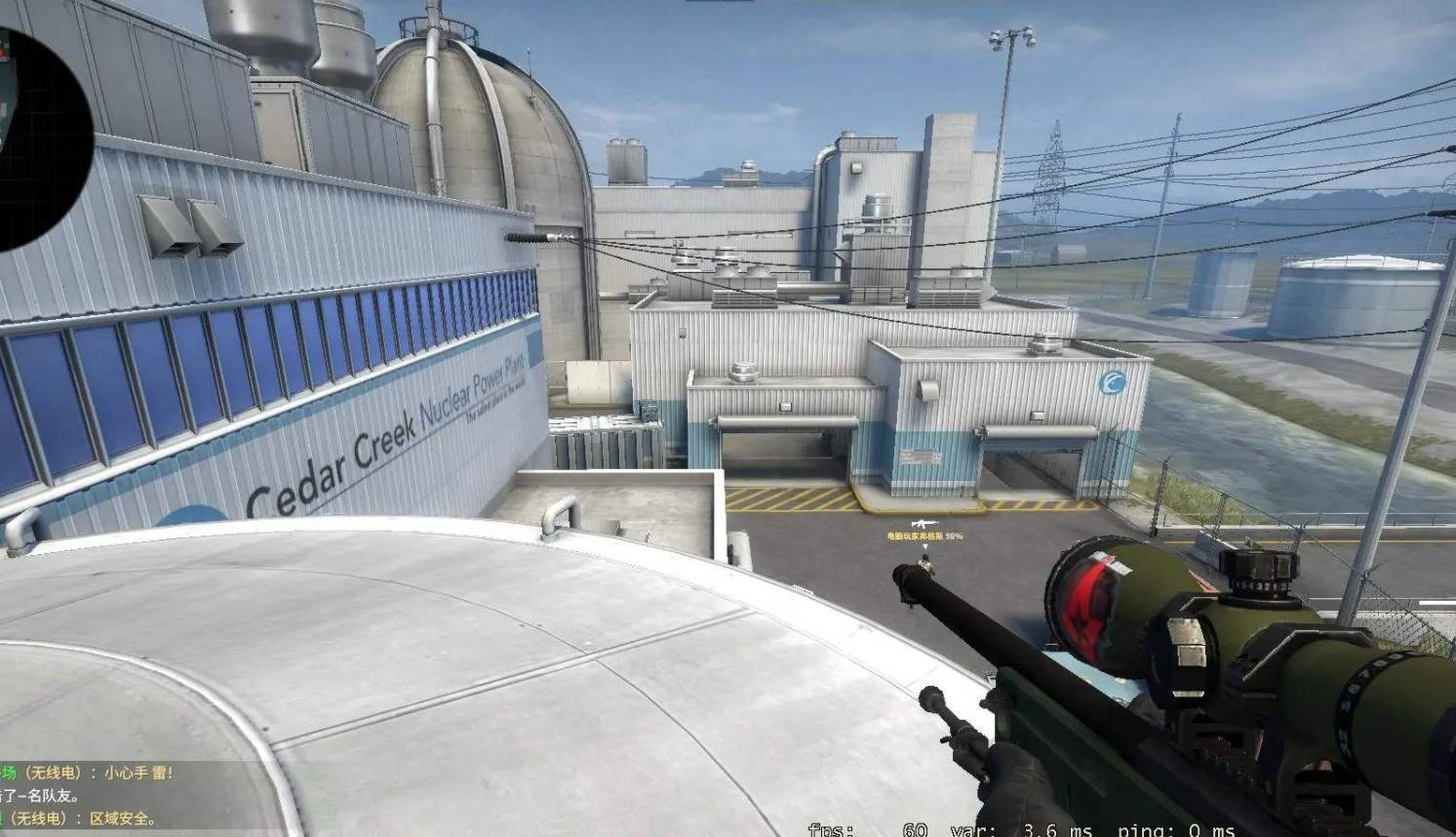 原创csgo地图彩蛋第1期:核子危机为什么没有鸡?这句话解谜了
