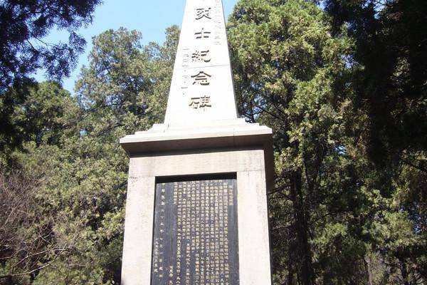 名为"泰山造林碑记",1998年9月9日立,为纪念泰山林场建立50周年所建