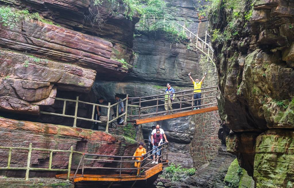 丹分沟大峡谷图片